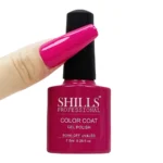 Shills Professional Color Coat Gel Polish – Hot Pink Shine