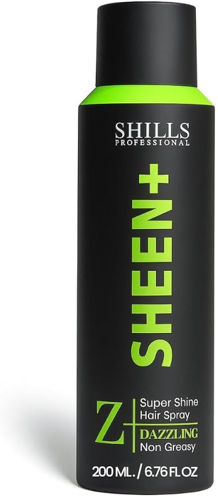 Shills Professional Sheen+ Dazzling Non Greasy Supper Shine Hair Spray