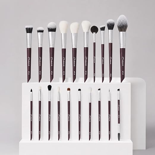 MAKEZMIA Face Edit 20 Brushes Makeup Set