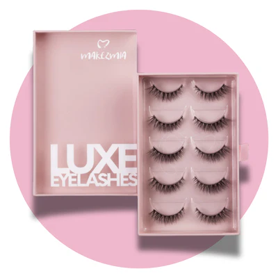 Makezmia Luxe Eyelashes – 5 Pairs