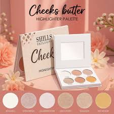 SHILLS Cheeks Butter Highlighter Palette