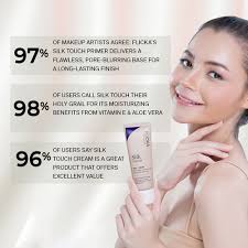 Flicka Silk Touch 3-in-1 Primer Moisturizer with SPF + Pore Blurring