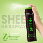 Shills Professional Sheen+ Dazzling Non Greasy Supper Shine Hair Spray