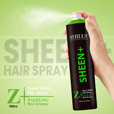 Shills Professional Sheen+ Dazzling Non Greasy Supper Shine Hair Spray