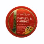 maxglow papaya & carrot d tan pack