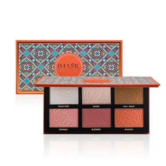 IMAGIC Professional Comprehensive - Highterlight ,Blush And Countour Face Palette