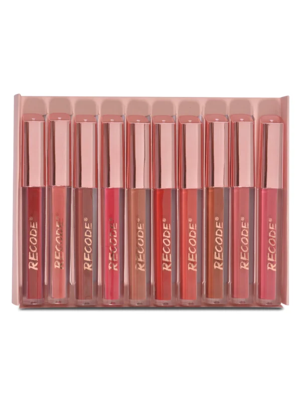 Recode Clay Matte Liquid Lipsticks 10Pcs