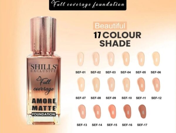 SHILLS Exclusive Amore Matte Liquid Foundation