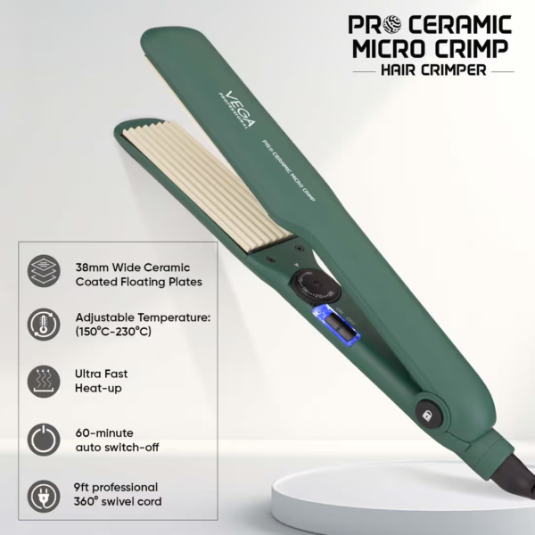VEGA Pro Ceramic Micro Hair Crimper ( VPPMS-11 )