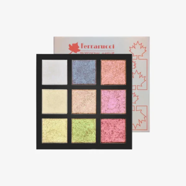 Ferrarucci Holographic highlighter Palette