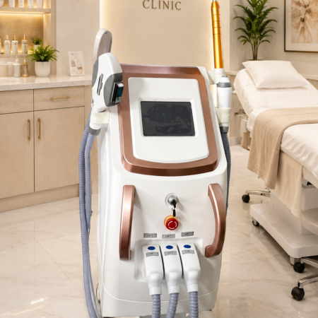 4-in-1 Clinical IPL Laser Machine with Nd:YAG, Pico & RF